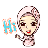 Hijab version - Miss Cha. sticker #13871982