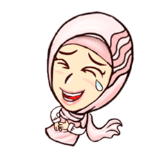 Hijab version - Miss Cha. sticker #13871985