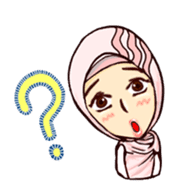 Hijab version - Miss Cha. sticker #13871992