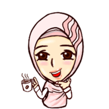 Hijab version - Miss Cha. sticker #13871999