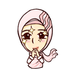 Hijab version - Miss Cha. sticker #13872000