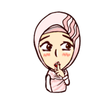Hijab version - Miss Cha. sticker #13872016