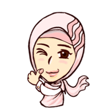Hijab version - Miss Cha. sticker #13872020