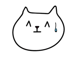 Emoji Cat sticker #13872207