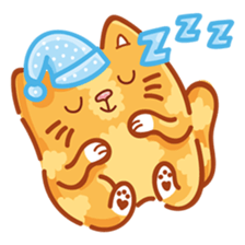 Ginger Cutie cat sticker #13872548