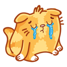 Ginger Cutie cat sticker #13872554