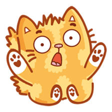 Ginger Cutie cat sticker #13872561
