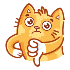 Ginger Cutie cat sticker #13872562