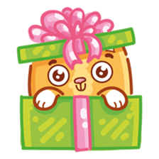 Ginger Cutie cat sticker #13872571