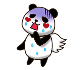 Panda Cupid sticker #13872589