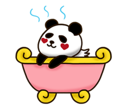 Panda Cupid sticker #13872594