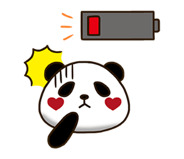 Panda Cupid sticker #13872596