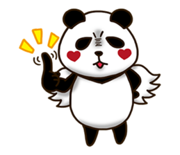Panda Cupid sticker #13872608