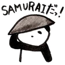 A PANDA OF SAMURAI sticker #13872687