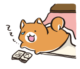 Japanese dog Shiba Inu ver.winter sticker #13872842