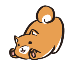 Japanese dog Shiba Inu ver.winter sticker #13872845