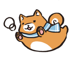 Japanese dog Shiba Inu ver.winter sticker #13872849