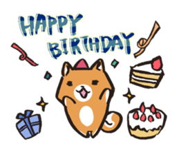 Japanese dog Shiba Inu ver.winter sticker #13872865