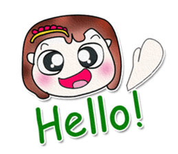 My name is Varon. ^__^ Good luck. ^_^ sticker #13872934