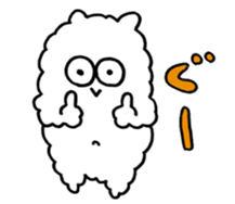 Dust Bunnies 02 sticker #13873095