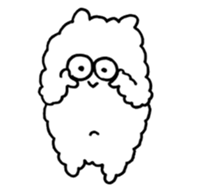 Dust Bunnies 02 sticker #13873119