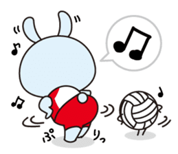 Well use Volleyball Sticker 2 sticker #13873275