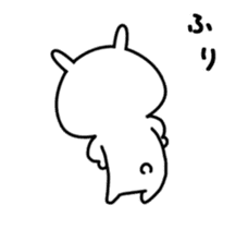 Chococo's Yuru Usagi UGOKU2(Relax Rabbit sticker #13873440