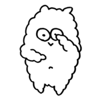 Dust Bunnies 01 sticker #13873675