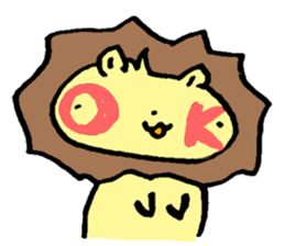 my lion sticker #13873770