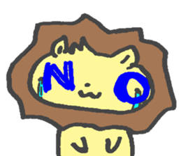 my lion sticker #13873771