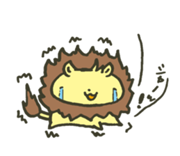 my lion sticker #13873777