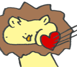 my lion sticker #13873781