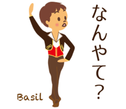 Vol.3 Ballet-chan kansai dialect sticker #13874131