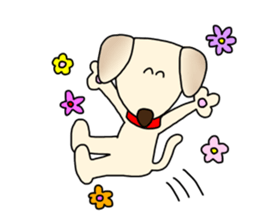dog & cabbage sticker #13874691