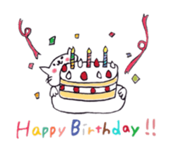 Neko-chan everyday sticker #13875194