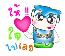 Hello! My name is Takamura. ^__^ sticker #13875403