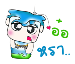 Hello! My name is Takamura. ^__^ sticker #13875406