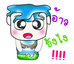 Hello! My name is Takamura. ^__^ sticker #13875413