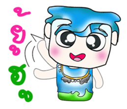 Hello! My name is Takamura. ^__^ sticker #13875415