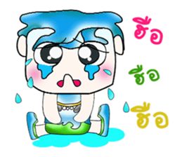 Hello! My name is Takamura. ^__^ sticker #13875418