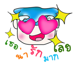 Hello! My name is Takamura. ^__^ sticker #13875426