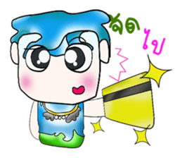 Hello! My name is Takamura. ^__^ sticker #13875427