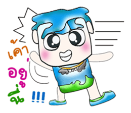 Hello! My name is Takamura. ^__^ sticker #13875429