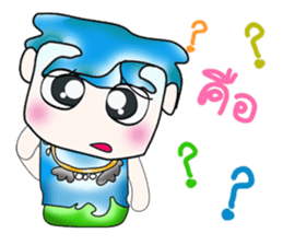 Hello! My name is Takamura. ^__^ sticker #13875433