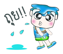 Hello! My name is Takamura. ^__^ sticker #13875436