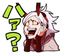 A child of the demon sticker #13876054