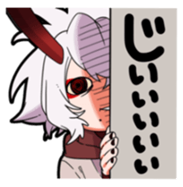 A child of the demon sticker #13876067