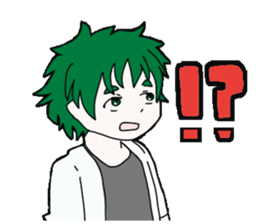 The unmanageablehair girls sticker #13876236