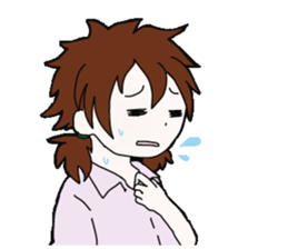 The unmanageablehair girls sticker #13876241