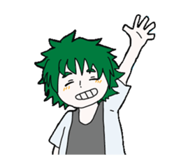 The unmanageablehair girls sticker #13876252